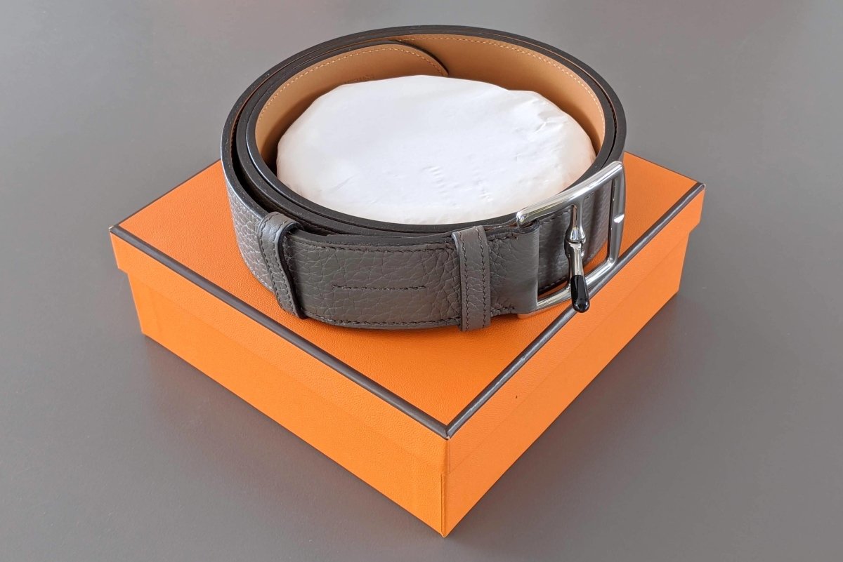 Hermes [149] 2012 Unisex Grey Beton Taurillon Clemence 