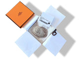 Hermes [15] AG Sterling Silver 925 TOUAREG TANDRIKA Belt Buckle H 32mm, BNIB! - poupishop