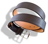 Hermes [150bis] 2012 Brown Unisex Taurillon Clemence ETRIVIERE 40 Complete Belt, BNIB!