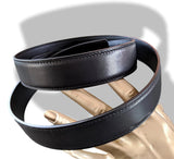 Hermes [158] Noir/Noir Veau Swift Reversible Leather Strap Belt 32 mm, BNIB! - poupishop