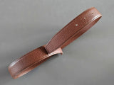 Hermes [181] 1996 Brown Reversible Vache Liegee Leather Strap Belt 32 mm, Box! - poupishop