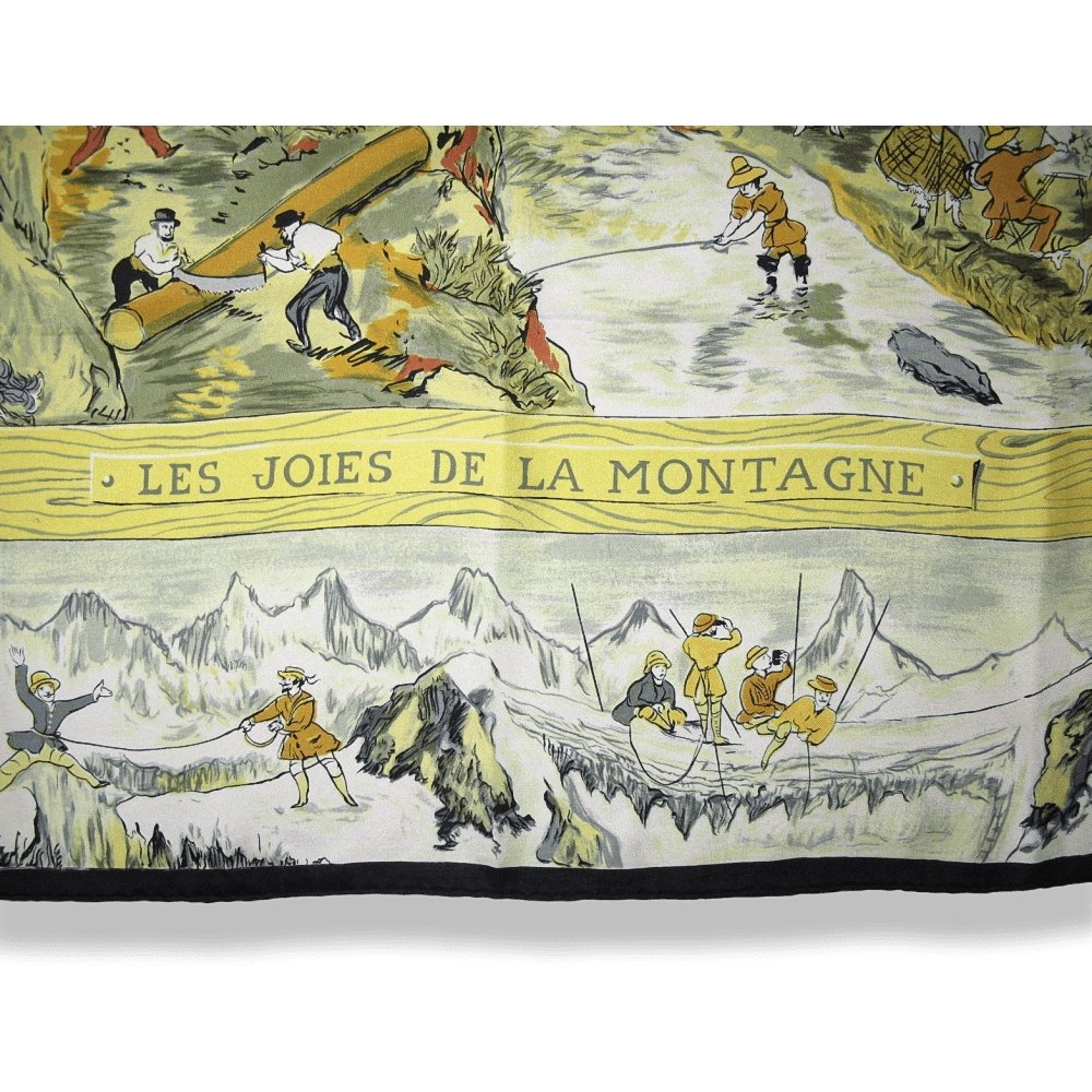 Hermes 1946 Les Joies de la Montagne by Jean-Lois Clerc
