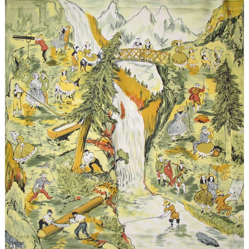 Hermes 1946 Les Joies de la Montagne by Jean-Lois Clerc