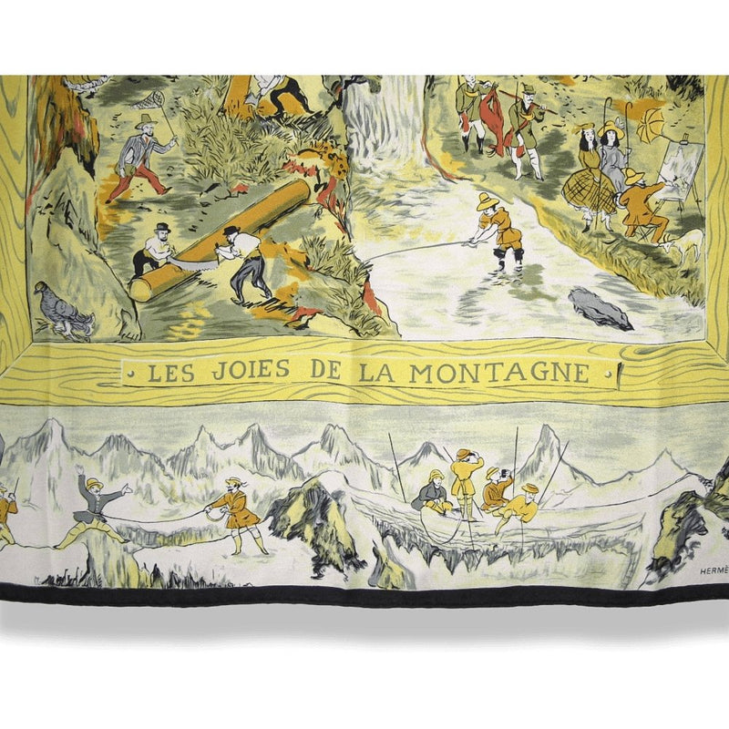 Hermes 1946 Les Joies de la Montagne by Jean-Lois Clerc