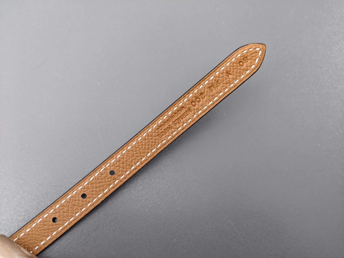 Hermes [195] Noir/Gold Swift/Epsom Plated Pink Gold FOCUS Complete Belt Reversible 13 MM Sz 080, BNIB! - poupishop