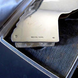 Hermes 1950s Sterling Silver 925 Huge Horse Desk Clip, Box! - poupishop