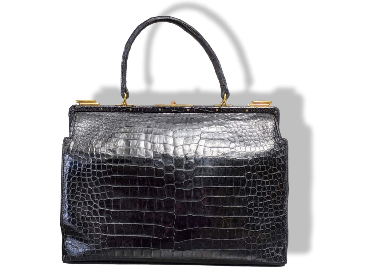 hermes-1960s-noir-crocodile-