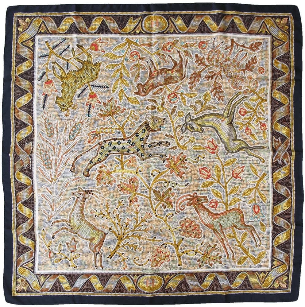 Hermes Pavement by Maurice Tranchant Twill 90