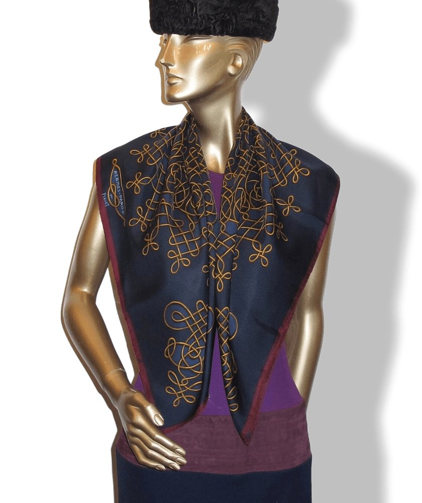 Hermes 100TH Anniversary PIAGET Vinci by Francoise Heron Twill 90