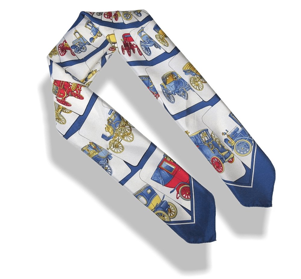 Hermes Carrosserie by Philippe Ledoux Twill Silk 90