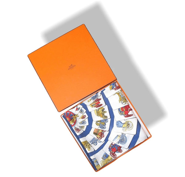 Hermes Carrosserie by Philippe Ledoux Twill Silk 90