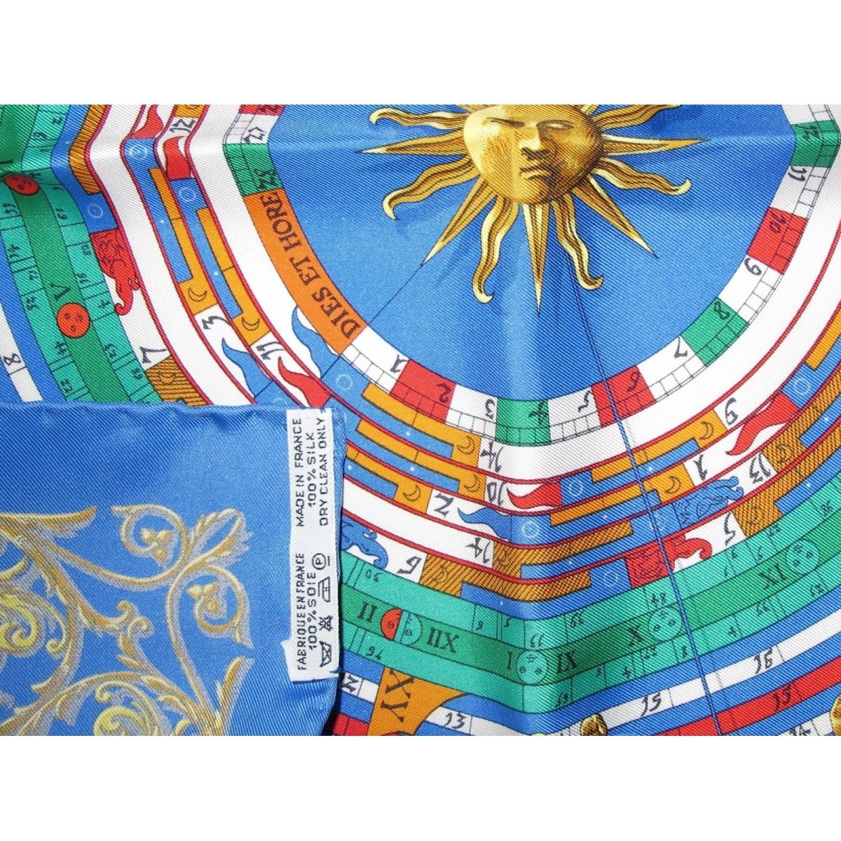 Hermes Astrology Dies et Hore Gavroche Pochette Twill 45