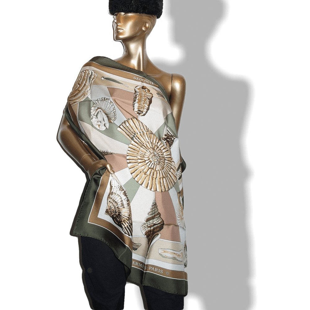 Hermes Special Issue Geologie Silk Twill 90