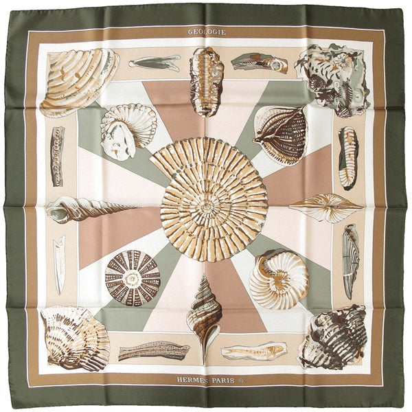 Hermes Special Issue Geologie Silk Twill 90