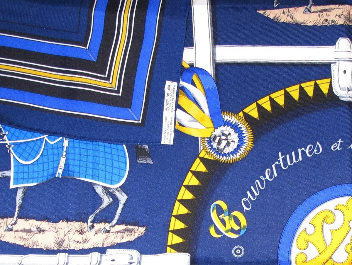 Hermes Couvertures et Tenues de Jour. Jacques Eudef Twill 90