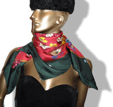 Hermes Fleurs de Montagne Twill scarf