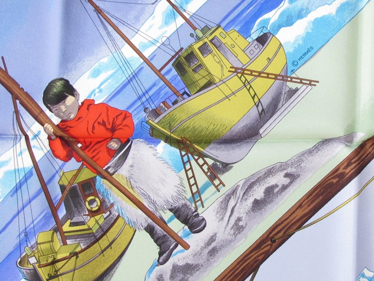 Hermes Gronland Silk Twill 90