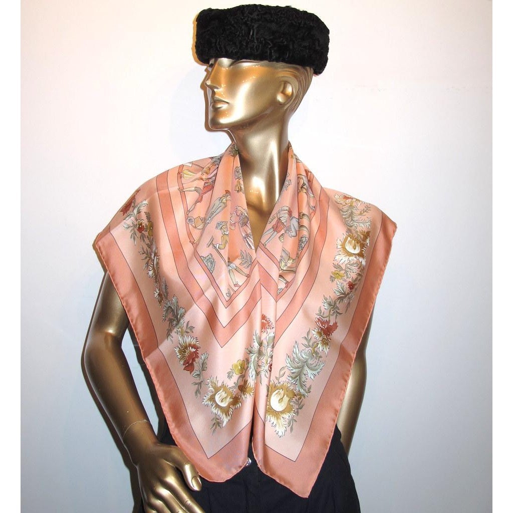 Hermes 1984 Princesse Grace Fondation USA jardiniers du roy