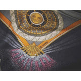 Hermes Black Feux D'artifice Shawl 1st Issue!
