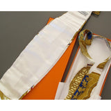 Hermes 1987 Men Tuxedo Cummerbund & Bow Tie Sz44, Box! - poupishop