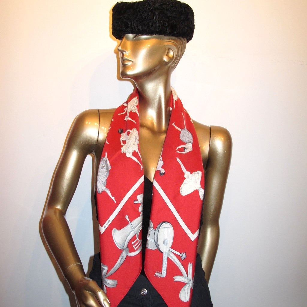 Hermes scarf La Danse 