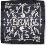 Hermes Alphabet III by Annie Faivre Twill Silk 90