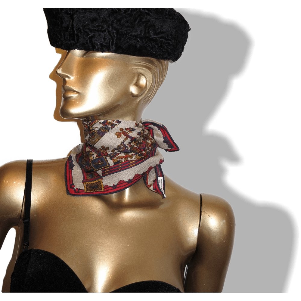 Hermes Astres et Soleils Annie Faivre Cashmere Gavroche