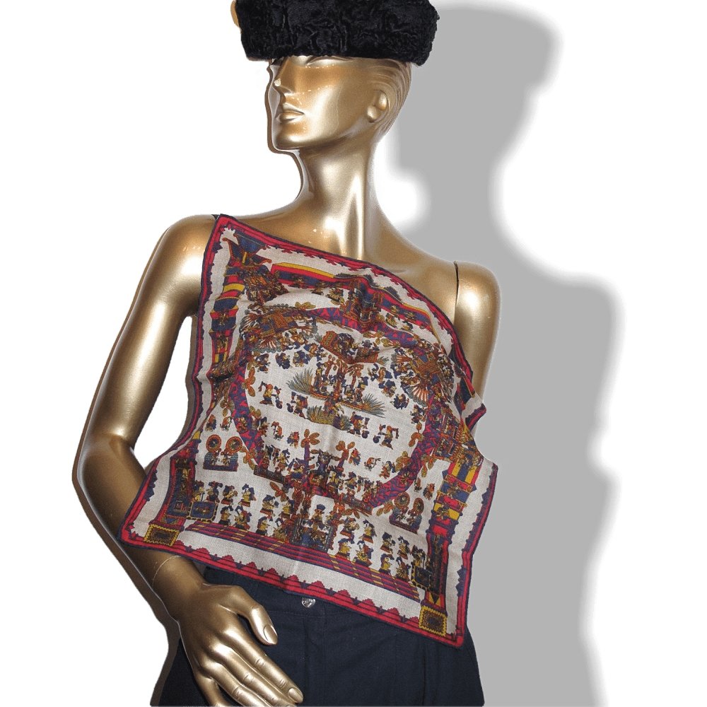 Hermes Astres et Soleils Annie Faivre Cashmere Gavroche