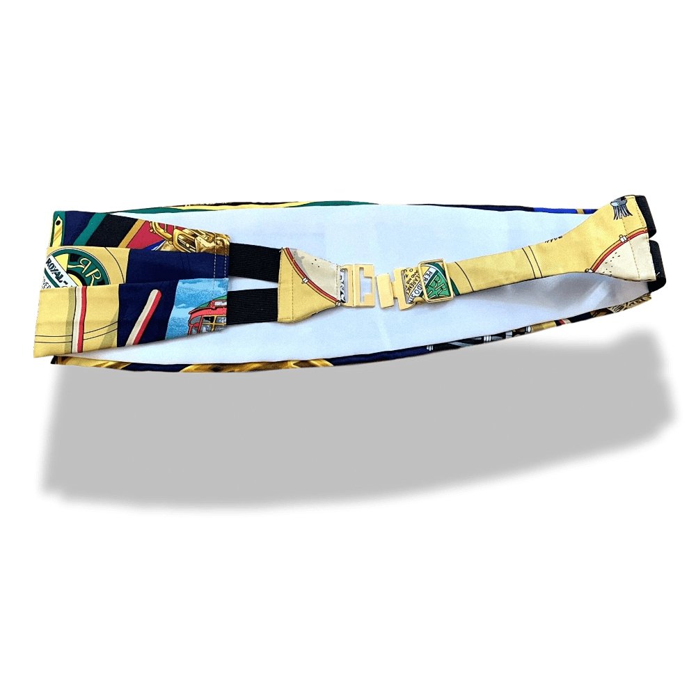 Hermes NEW ORLEANS CREOLE JAZZ Silk Belt