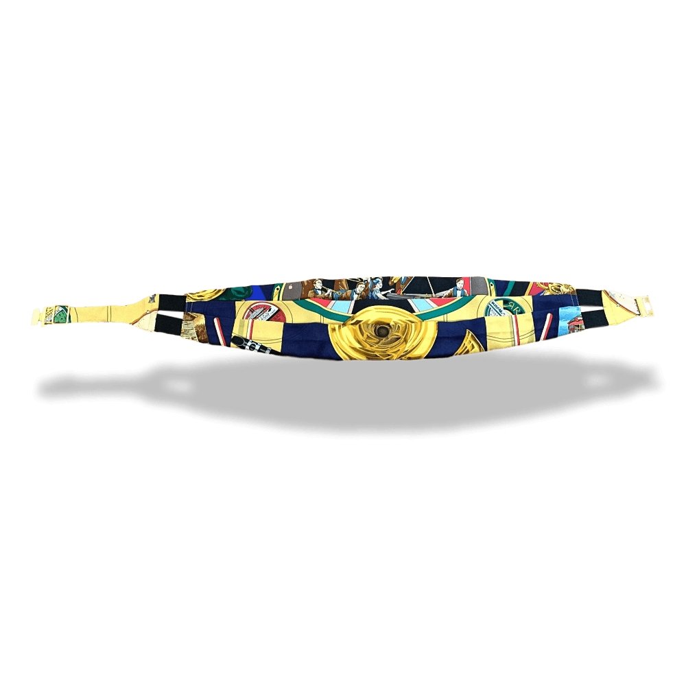Hermes NEW ORLEANS CREOLE JAZZ Silk Belt