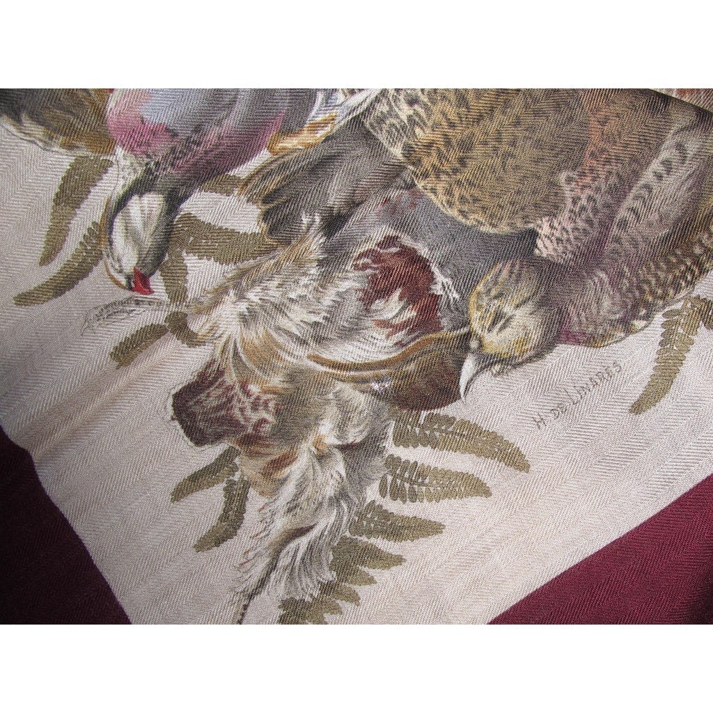 hermes gibiers cashmere 90 linares