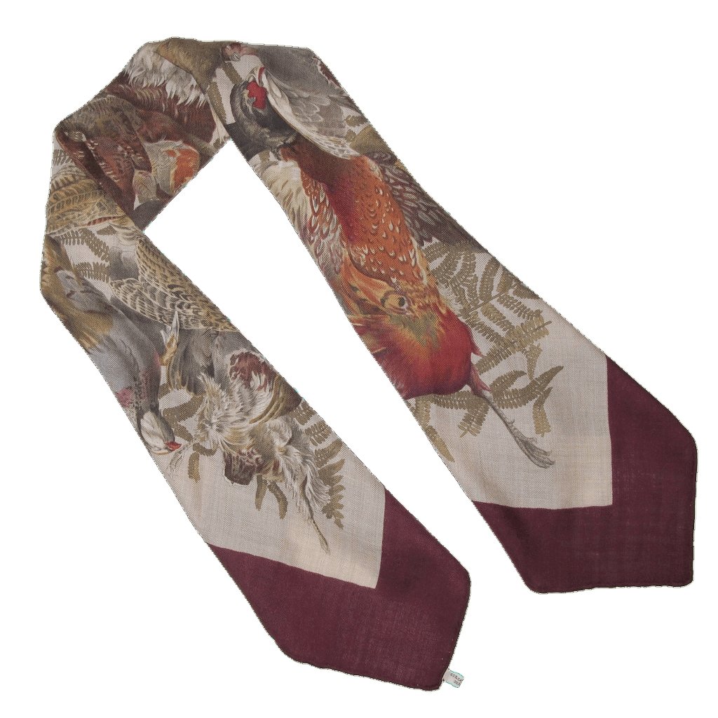 hermes gibiers cashmere 90 linares