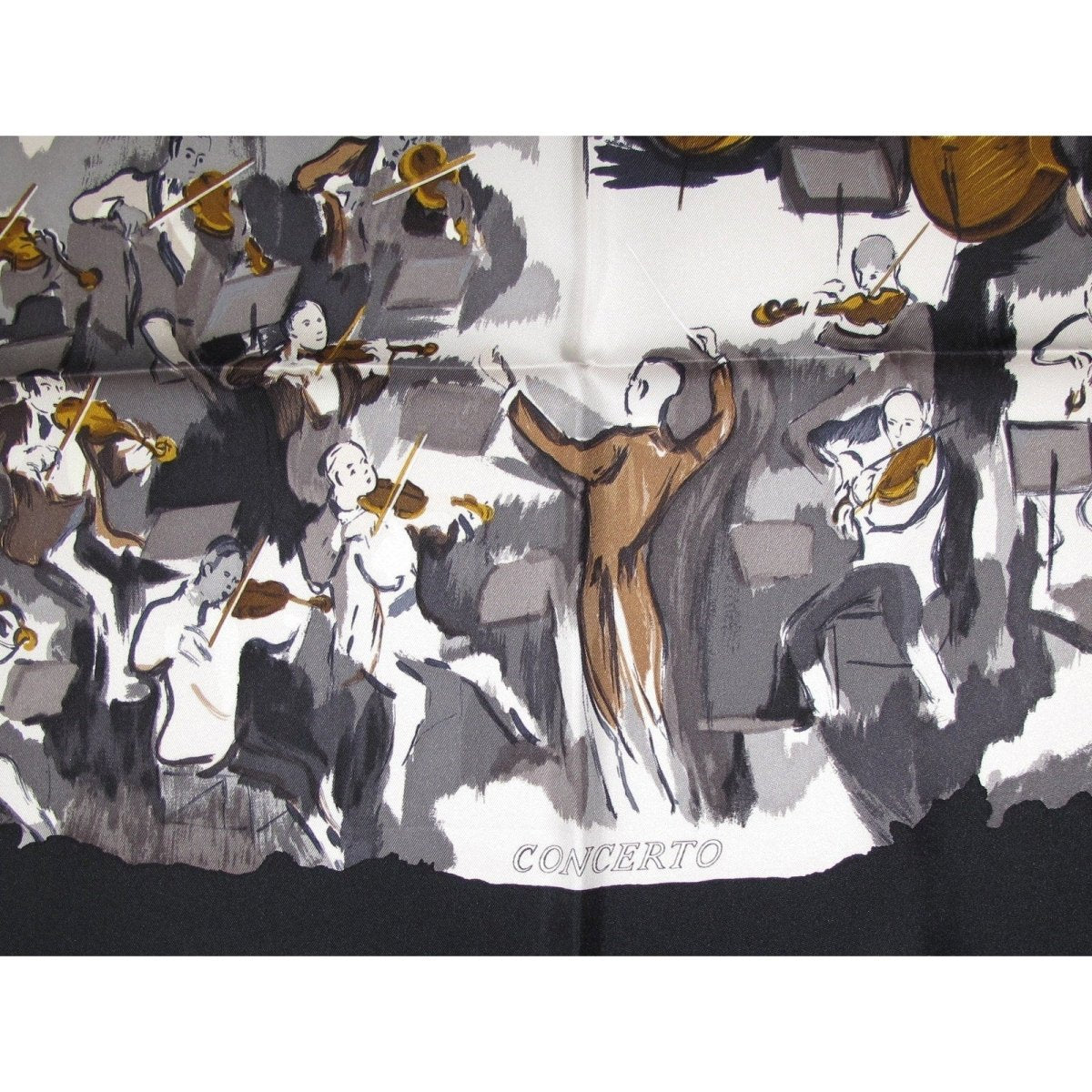 Hermes Concerto by Jean-Louis Clerc Twill Silk 90