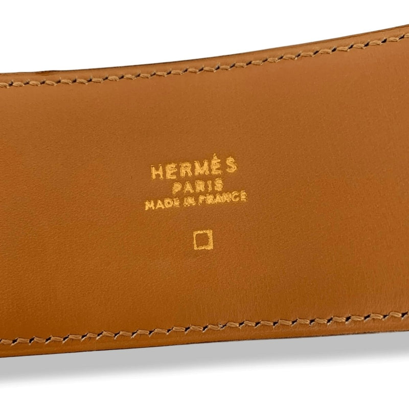 Hermes Crocodile COLLIER DE CHIEN Belt GM Sz85