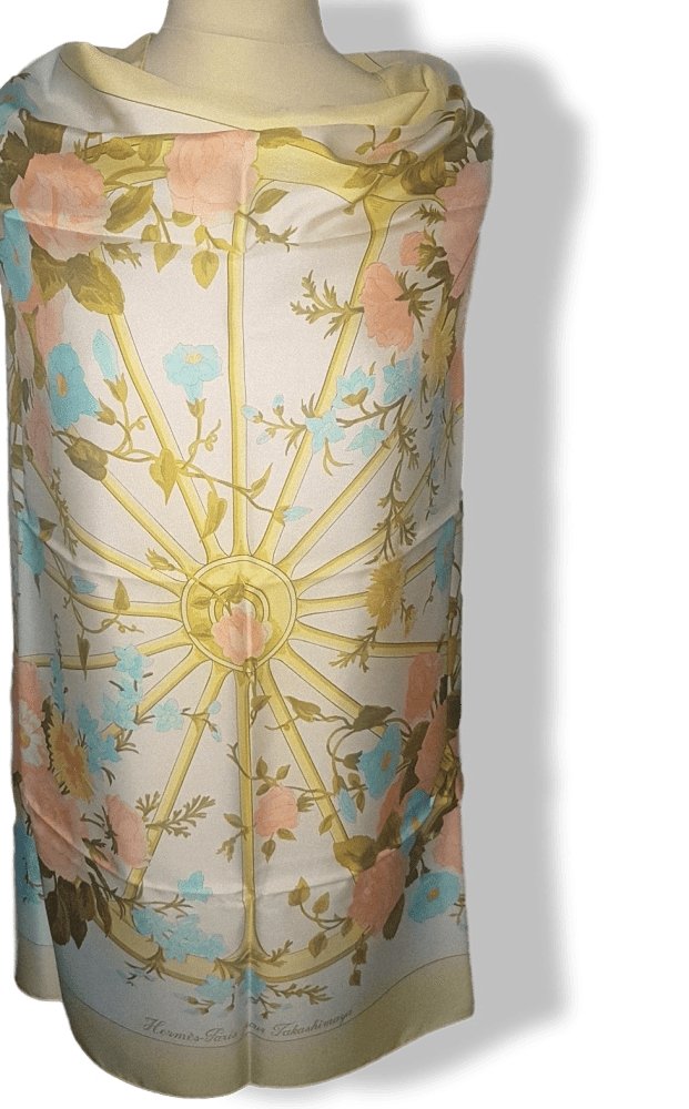 Hermes Limited Takashimaya StoreROMANTIQUE Twill 90
