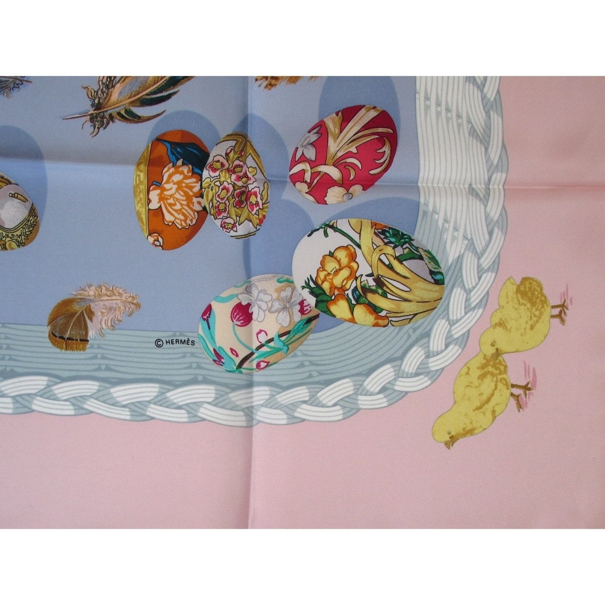 Hermes Couvee d'Hermes Twill Silk 90
