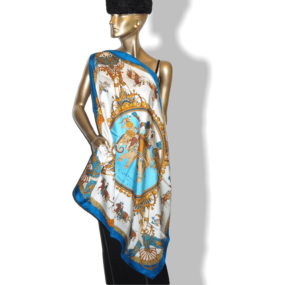 Hermes Caparacons de la France et de l'Inde by Ledoux Twill 90