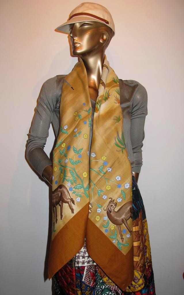 Hermes 1998 Les Dinkas Cotton Pareo 