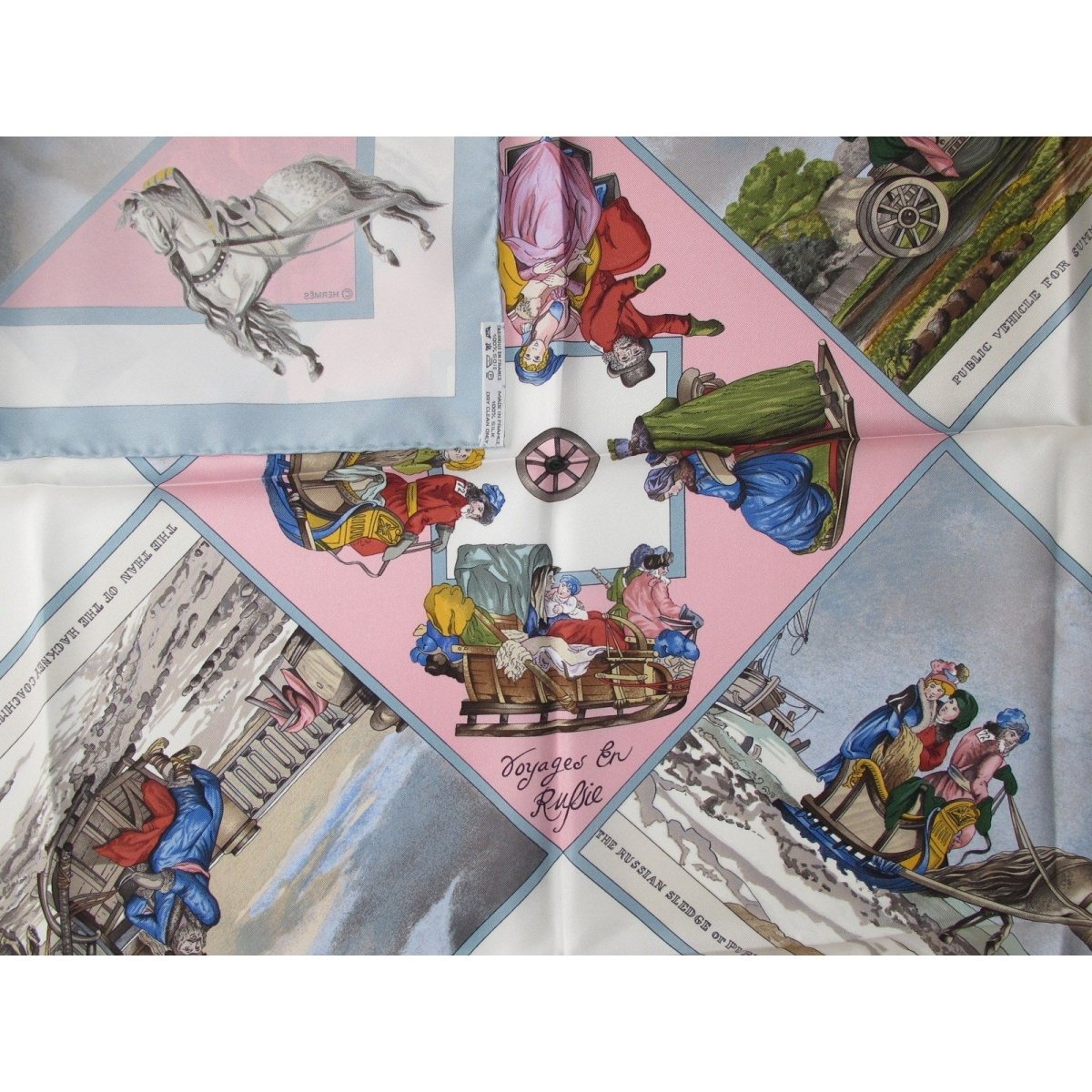 Hermes Voyage en Russie Twill 90 