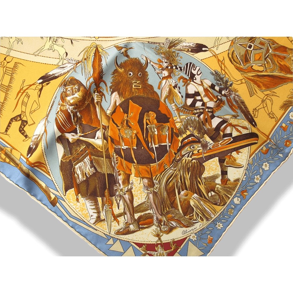 Hermes Mythologies des Hommes Rouges Twill 90