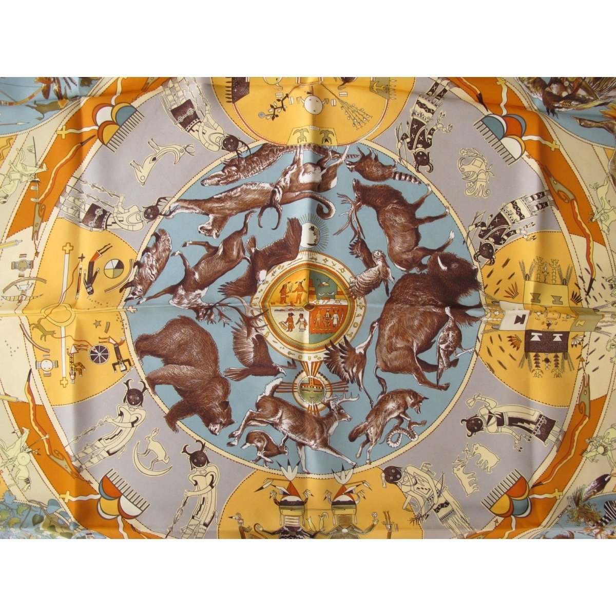 Hermes Mythologies des Hommes Rouges Twill 90