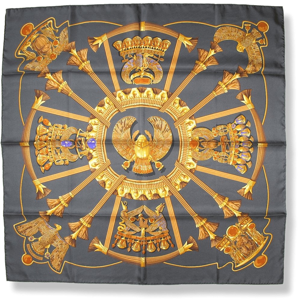 Hermes Scarabees et Pectoraux by Caty Latham Twill 90
