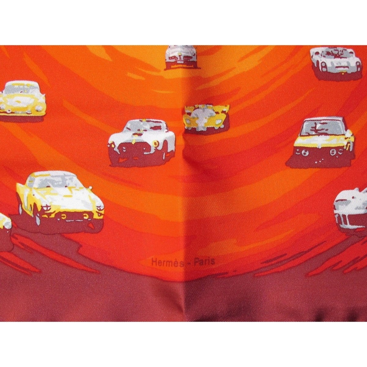 Hermes 100Th Anniversary 1899 - Tour Auto - 1999 Spec. Issue by Dimitri Rybatchenko Twill Gavroche 42cm