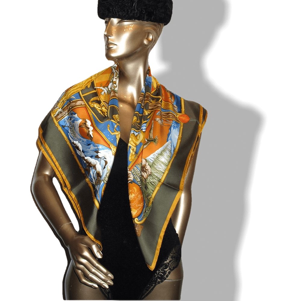 Hermes Rythmes du Monde by Toutsy Twill 90