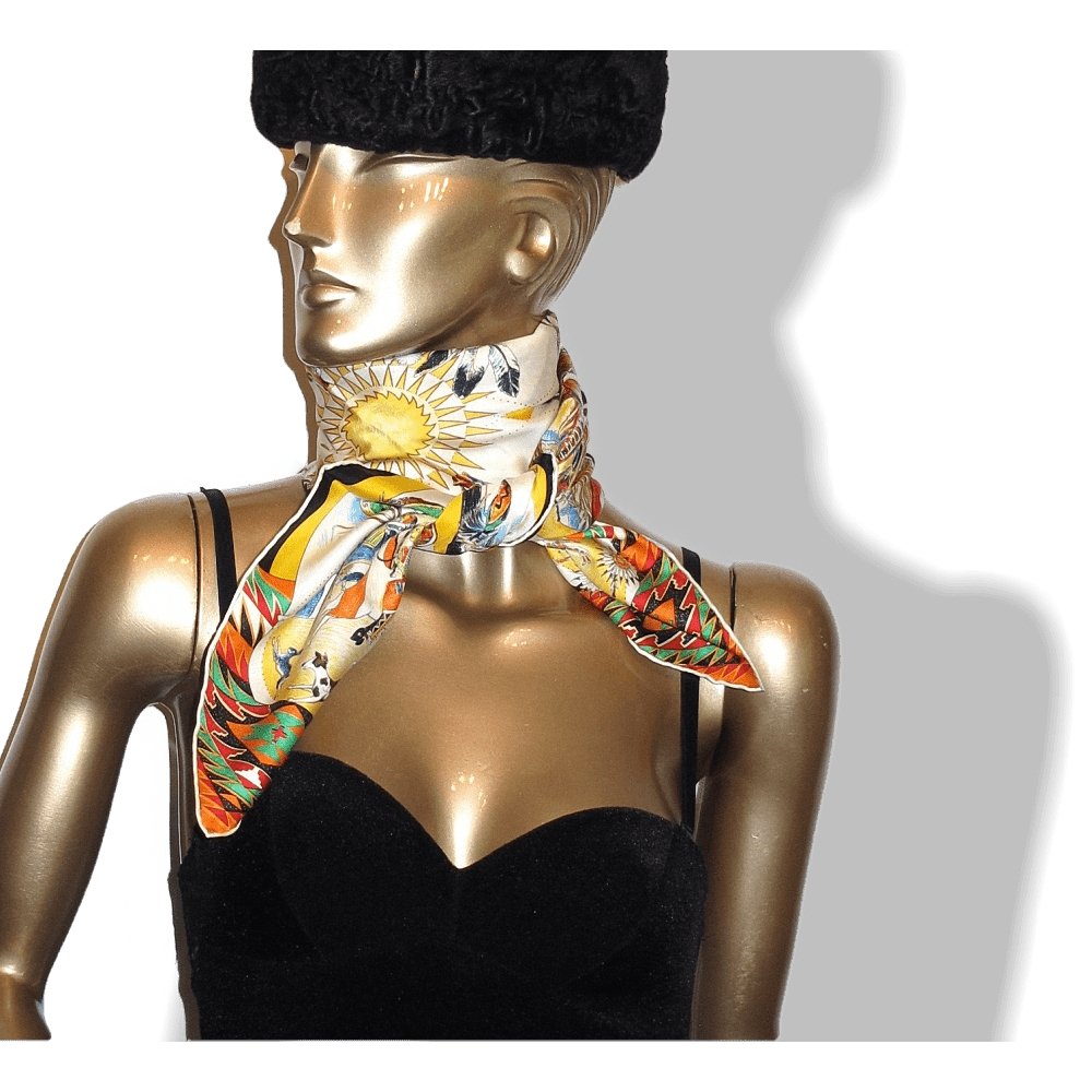 Hermes Les Danses des Indiens by Kermit Oliver Twill 90