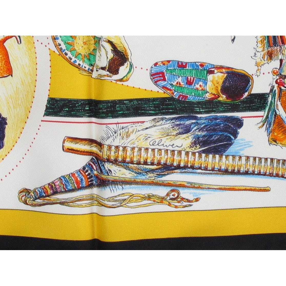 Hermes Les Danses des Indiens by Kermit Oliver Twill 90