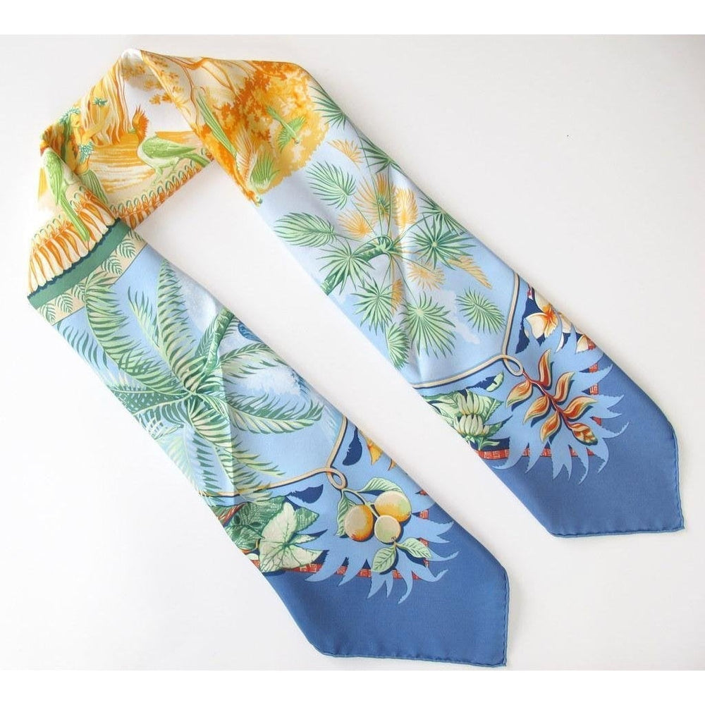 Hermes 2000 Blue/Green/Orange Aloha Twill 90cm Box! | poupishop