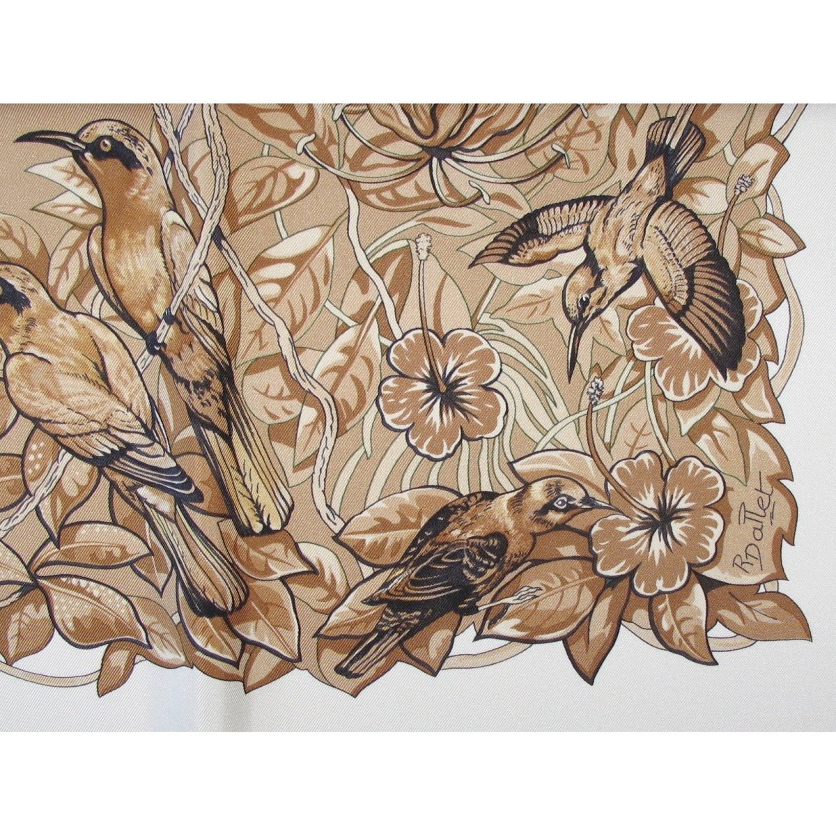 Hermes Jungle Love by Robert Dallet Twill Silk 90