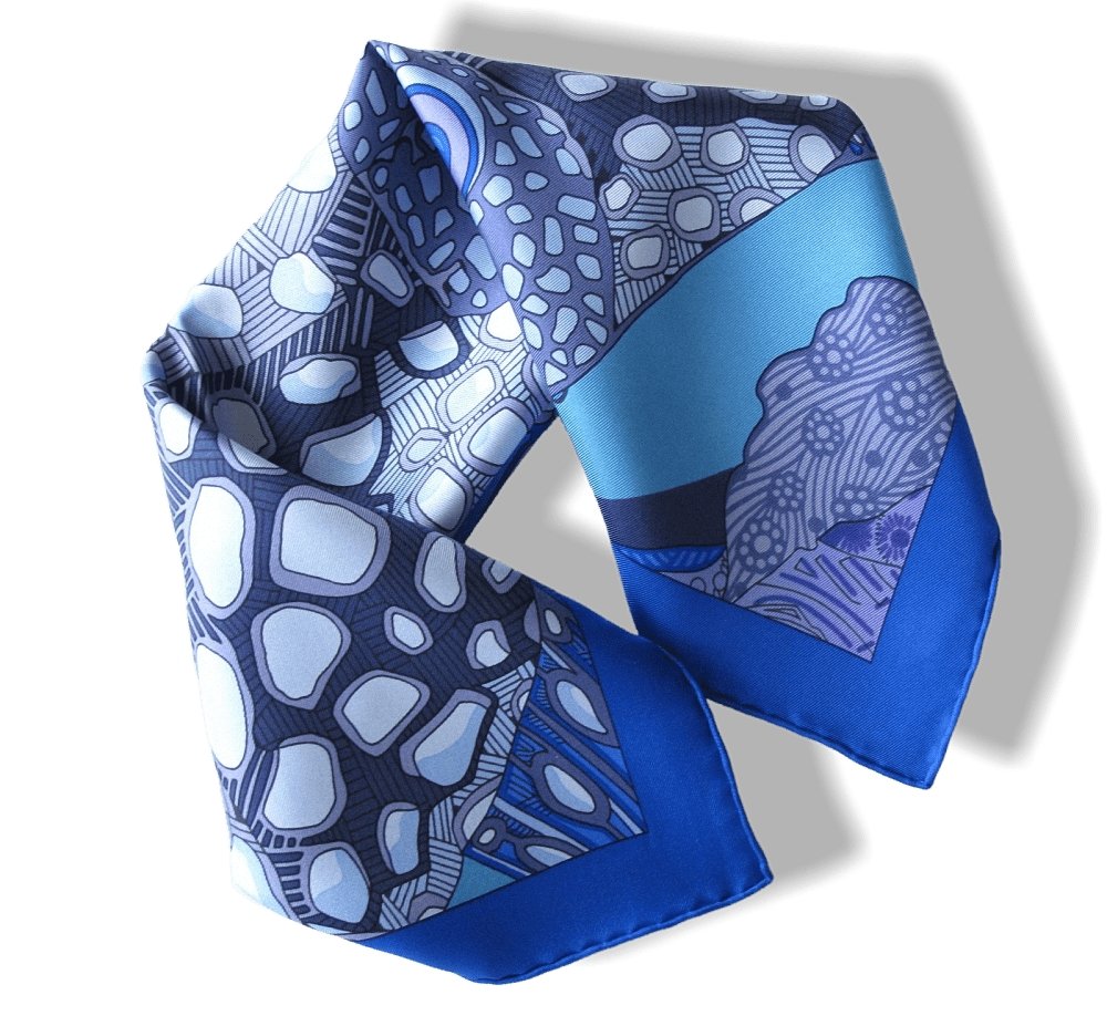 Hermes Grands Fonds Detail Twill Gavroche