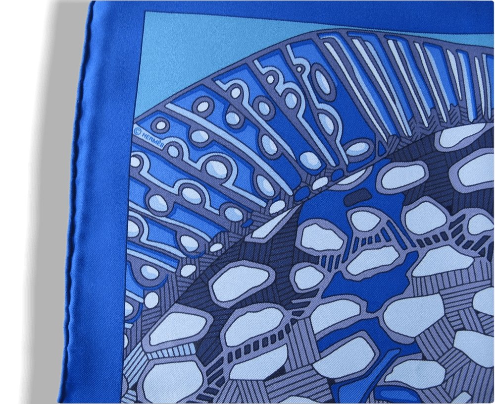 Hermes Grands Fonds Detail Twill Gavroche